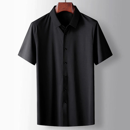 Heren Overhemd Korte Mouw Lichtgewicht Zomer Shirt Casual Stijl