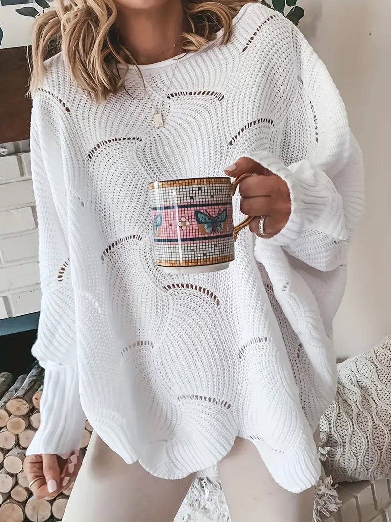 Oversized Trui Merina Stijlvol Warm - StudioMarella