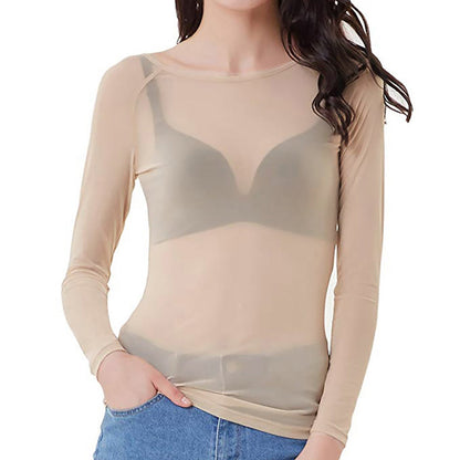 Vrouwelijke Avondblouse Modieus Uitgaansshirt