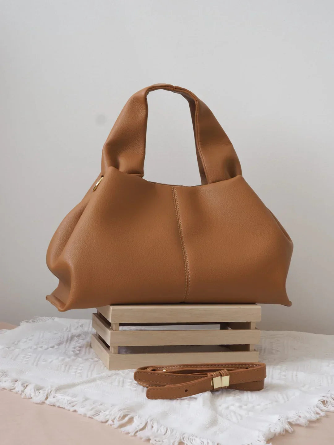Mila Dames Schoudertas | Hoogwaardig Leer, Tijdloos Ontwerp 9