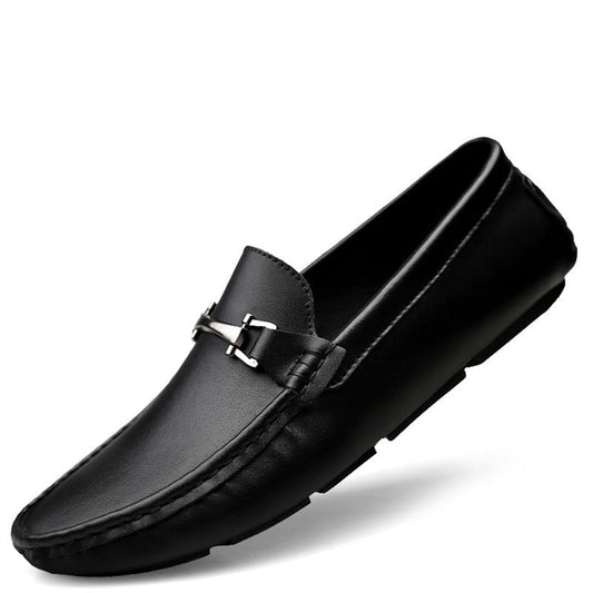 Milo Heren Moccasins Comfortabele PU Leer Schoenen Stijlvol - StudioMarella