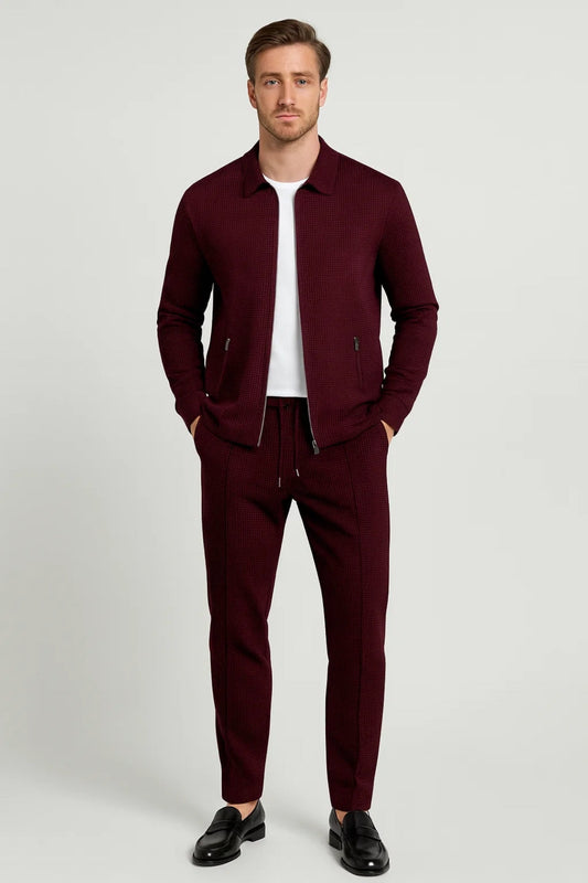 Milo Heren Set | Casual Tweedelig Comfort Set voor Dagelijks Gebruik - StudioMarella