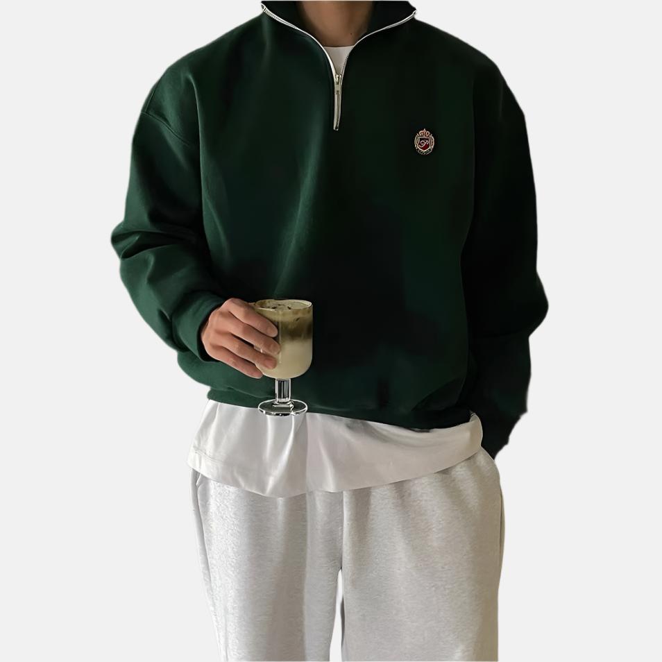 Heren Sweater Zachte Stof Casual Warme Trui - StudioMarella