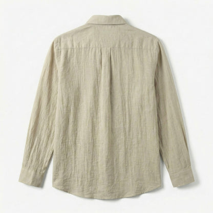 Linnen Overhemd Heren Stijlvol Luchtig Zomerkleding
