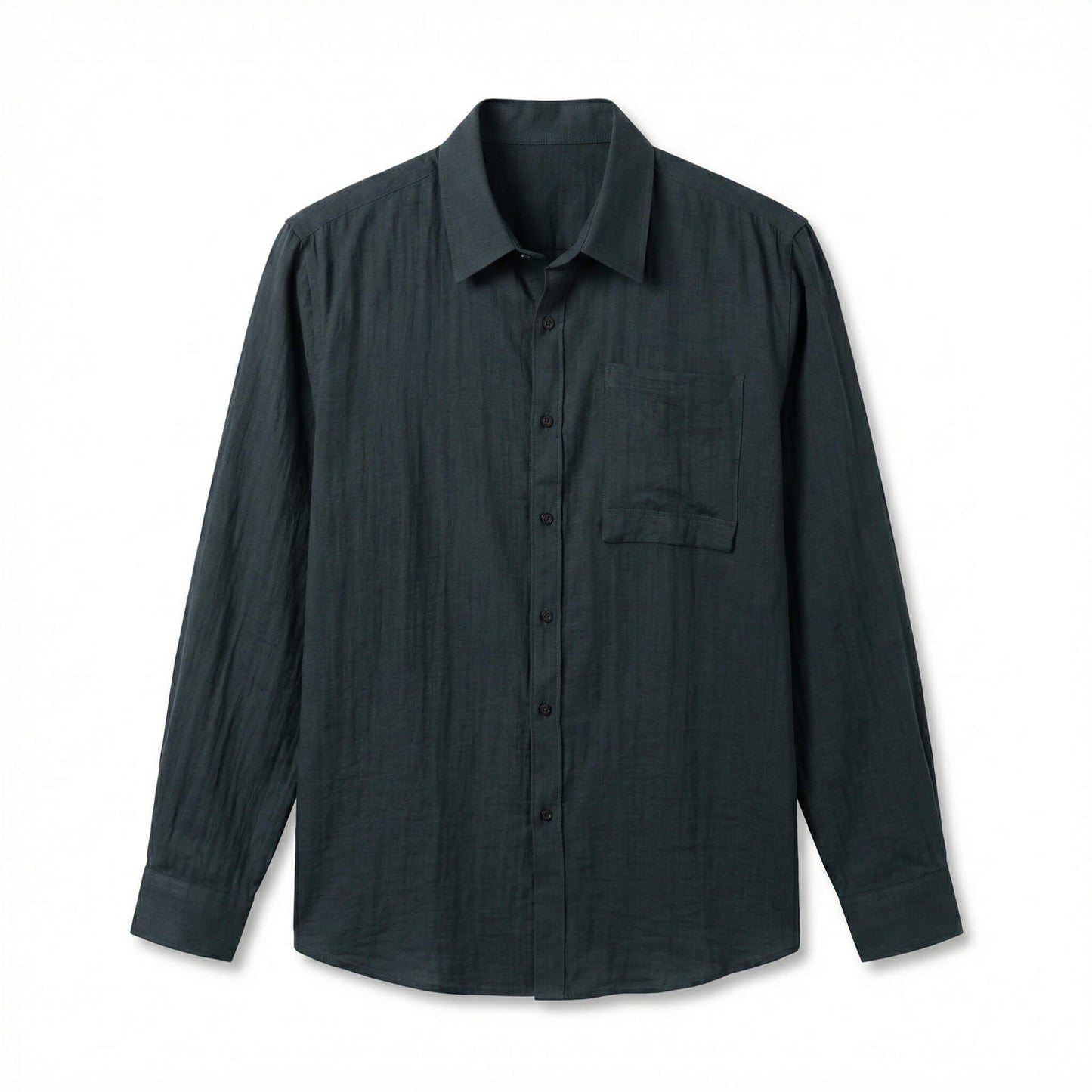 Linnen Overhemd Heren Stijlvol Luchtig Zomerkleding