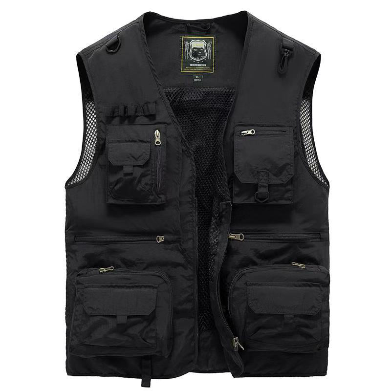 Milo | Gilet Estivo Multitasche – Pratico, Leggero &amp; Ideale per Attività Outdoor 8