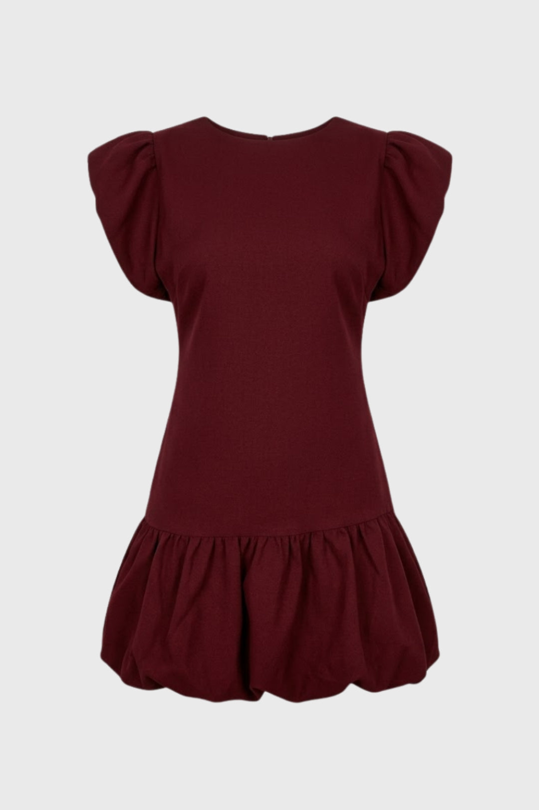 Jurk Dames Vlindermouwen met Ruffles en Bolletjes - StudioMarella