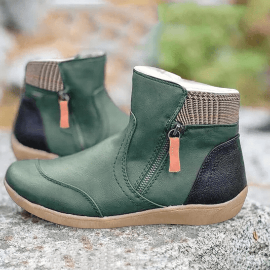 Dames Laarzen Orthopedisch Comfortabel Leer - StudioMarella