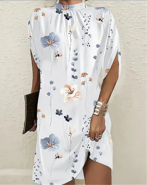 Korte Jurk Druk Print Zomerjurk Vrouw - StudioMarella