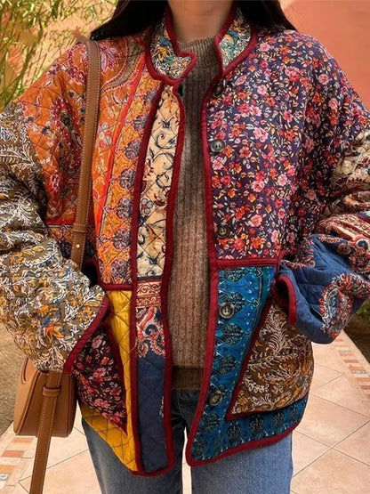 Bloemenjas Dames Vintage Kleding Stijl