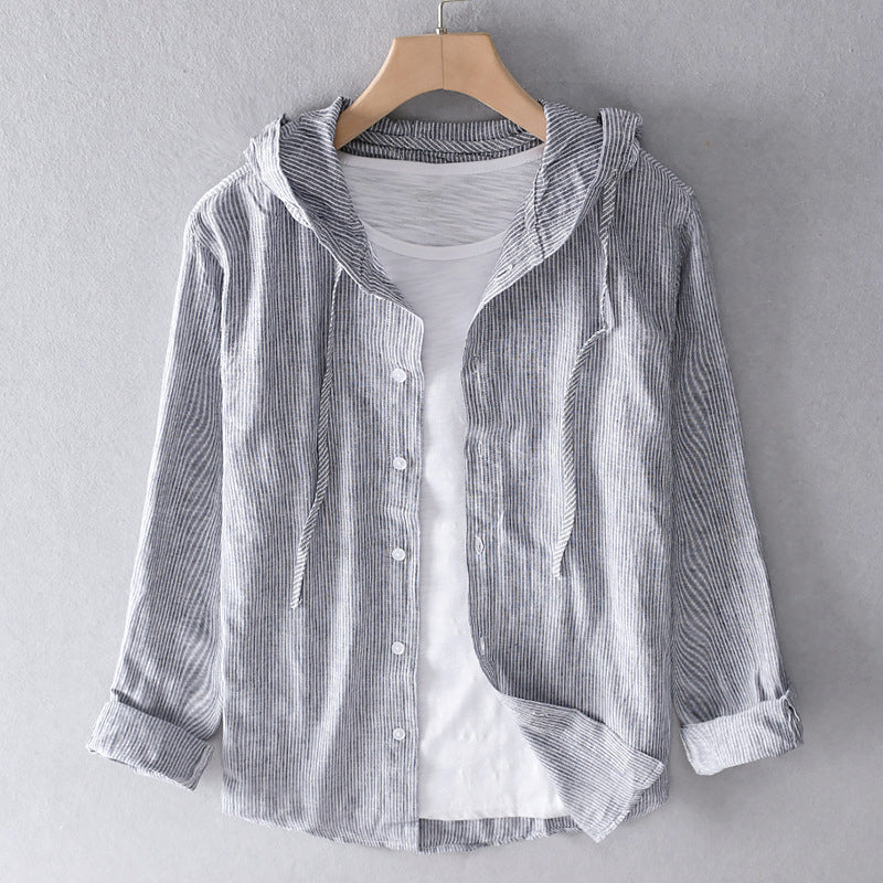Vrouwelijke Zomerblouse met Capuchon Luchtig en Chic