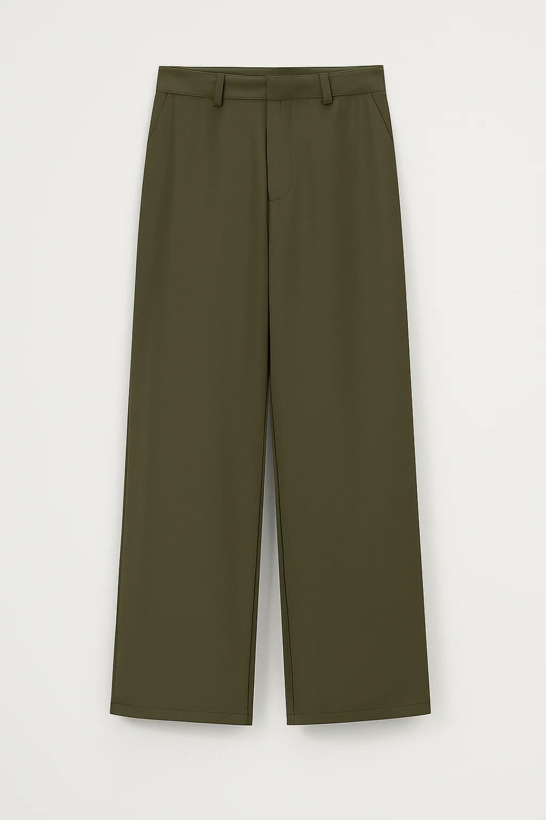 Damespak Mouwloos Gilet en Rechte Broek Elegant Zwart
