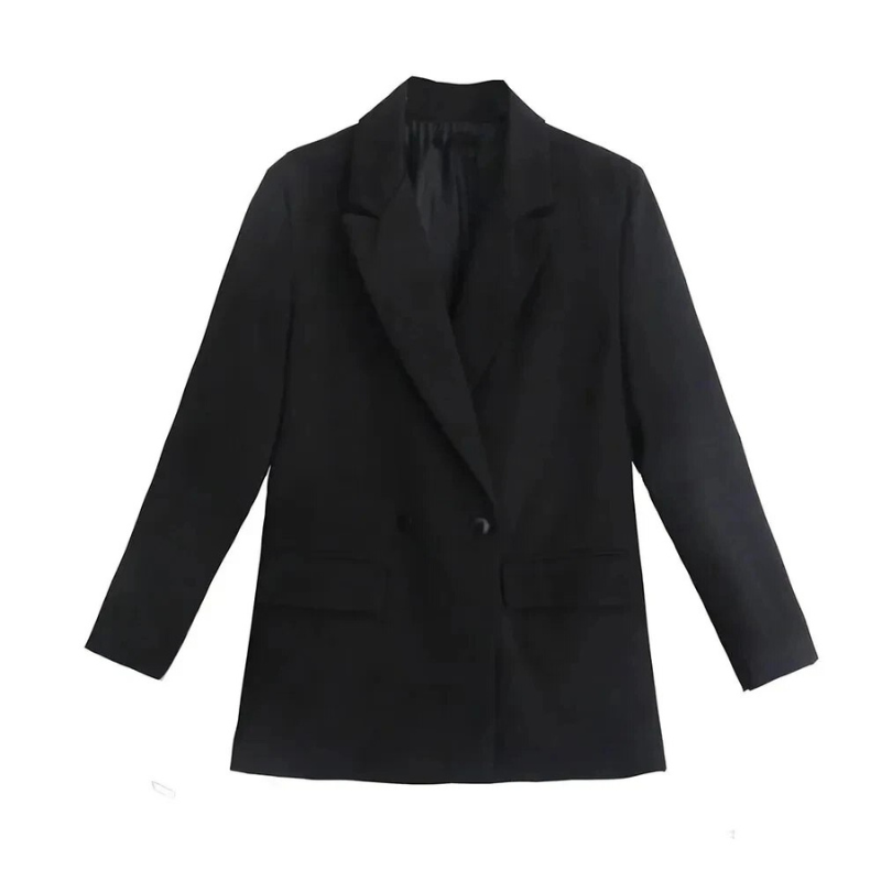 Dames Blazer Oversized Lange Mouw Modieus