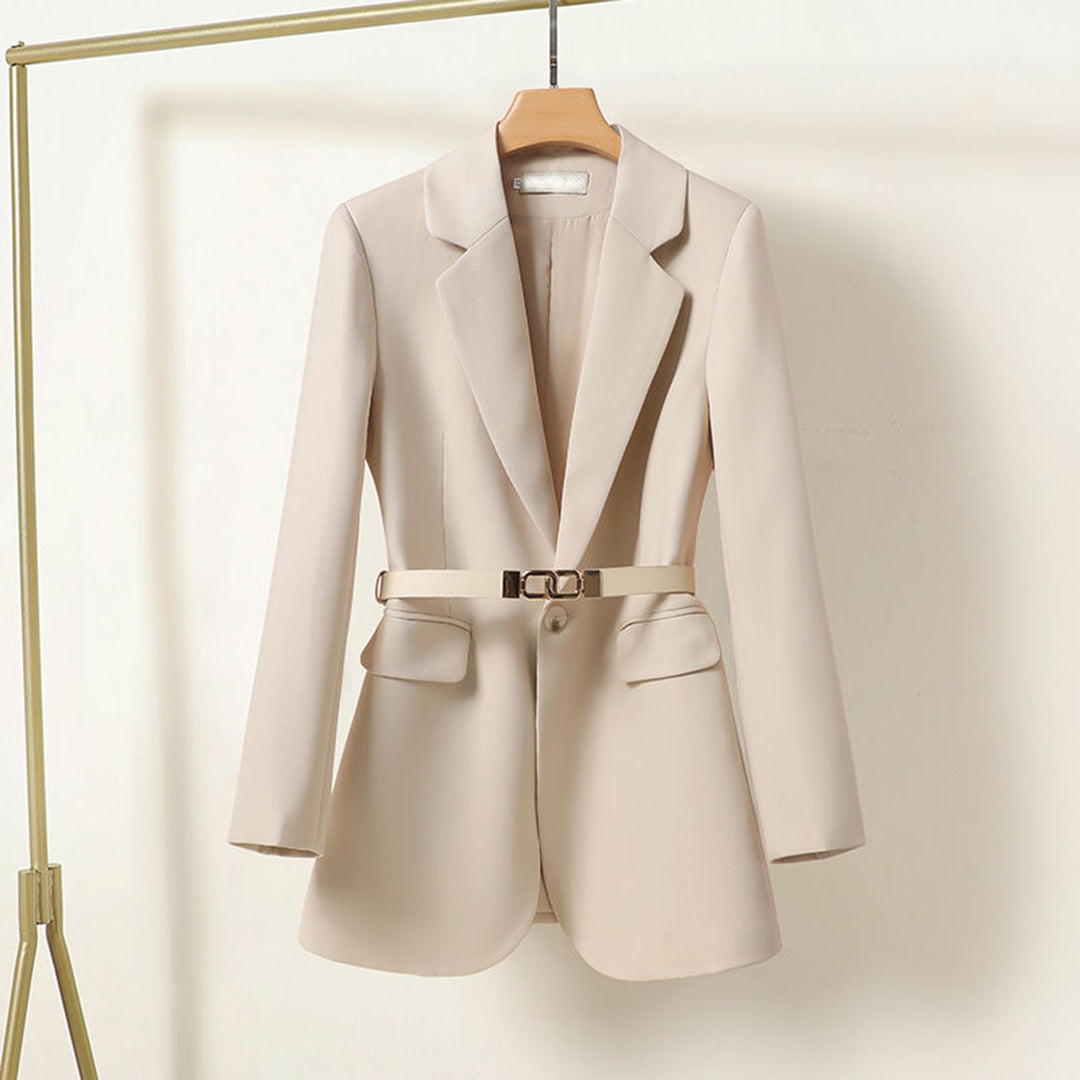 Dames Blazer Elegante Riemjas voor Werk en Feest - StudioMarella