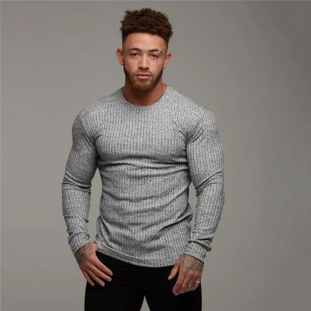 Heren Trui Kasjmier Slim Fit Luxe Kwaliteit
