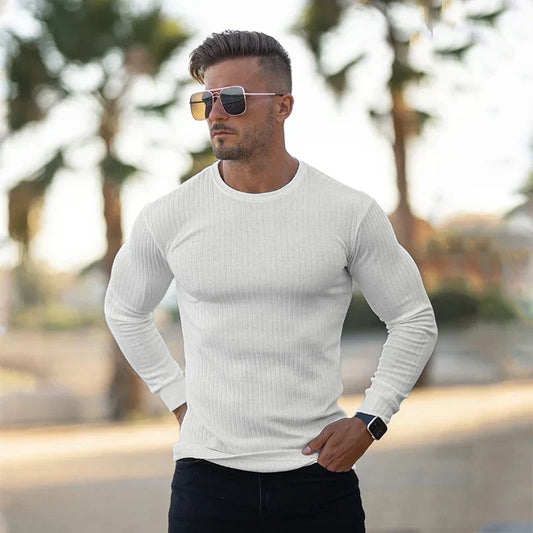 Heren Trui Kasjmier Slim Fit Luxe Warm - StudioMarella