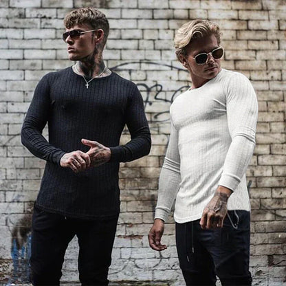 Heren Trui Kasjmier Slim Fit Luxe Kwaliteit