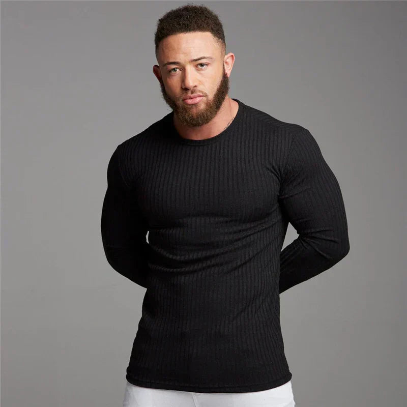 Heren Trui Kasjmier Slim Fit Luxe Kwaliteit