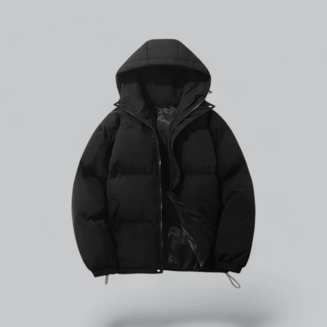 Heren Winterjas Gewatteerd Met Capuchon Warm en Comfortabel - StudioMarella