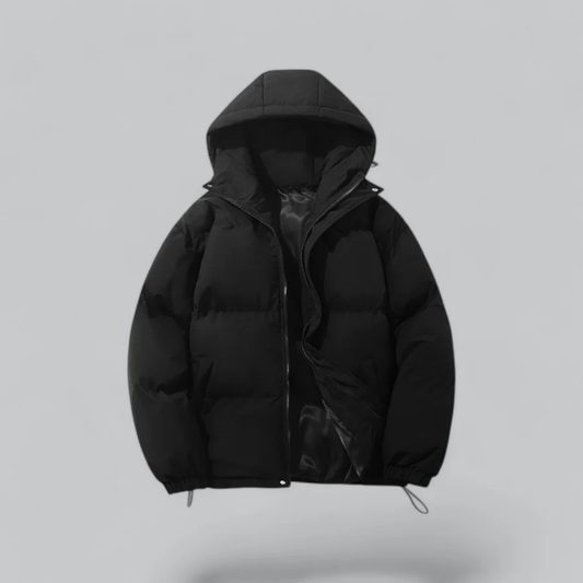 Heren Winterjas Gewatteerd Met Capuchon Warm en Comfortabel - StudioMarella