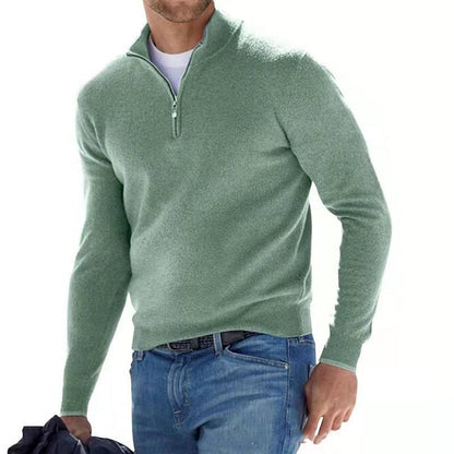 Herenpullover V-hals Klassieke Stijl