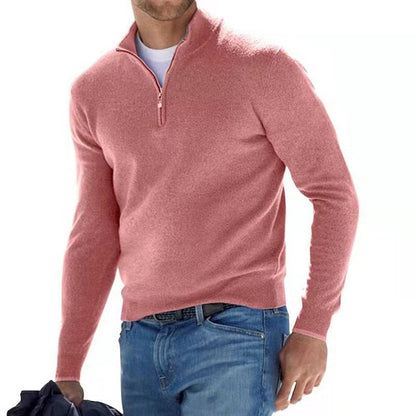 Herenpullover V-hals Klassieke Stijl