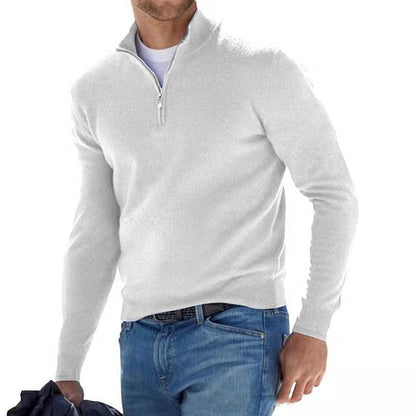 Herenpullover V-hals Klassieke Stijl