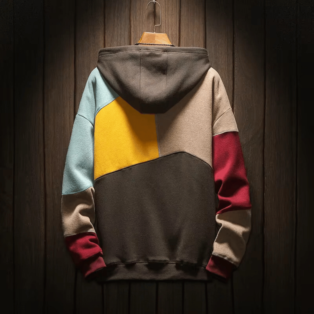 Finn Heren Hoodie Comfortabel Colorblock Design