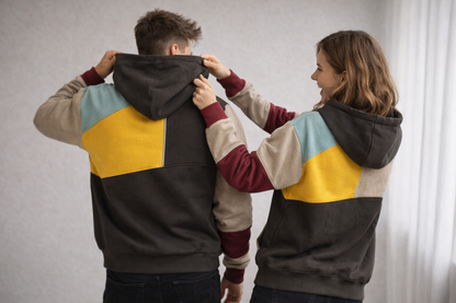Finn Heren Hoodie Comfortabel Colorblock Design