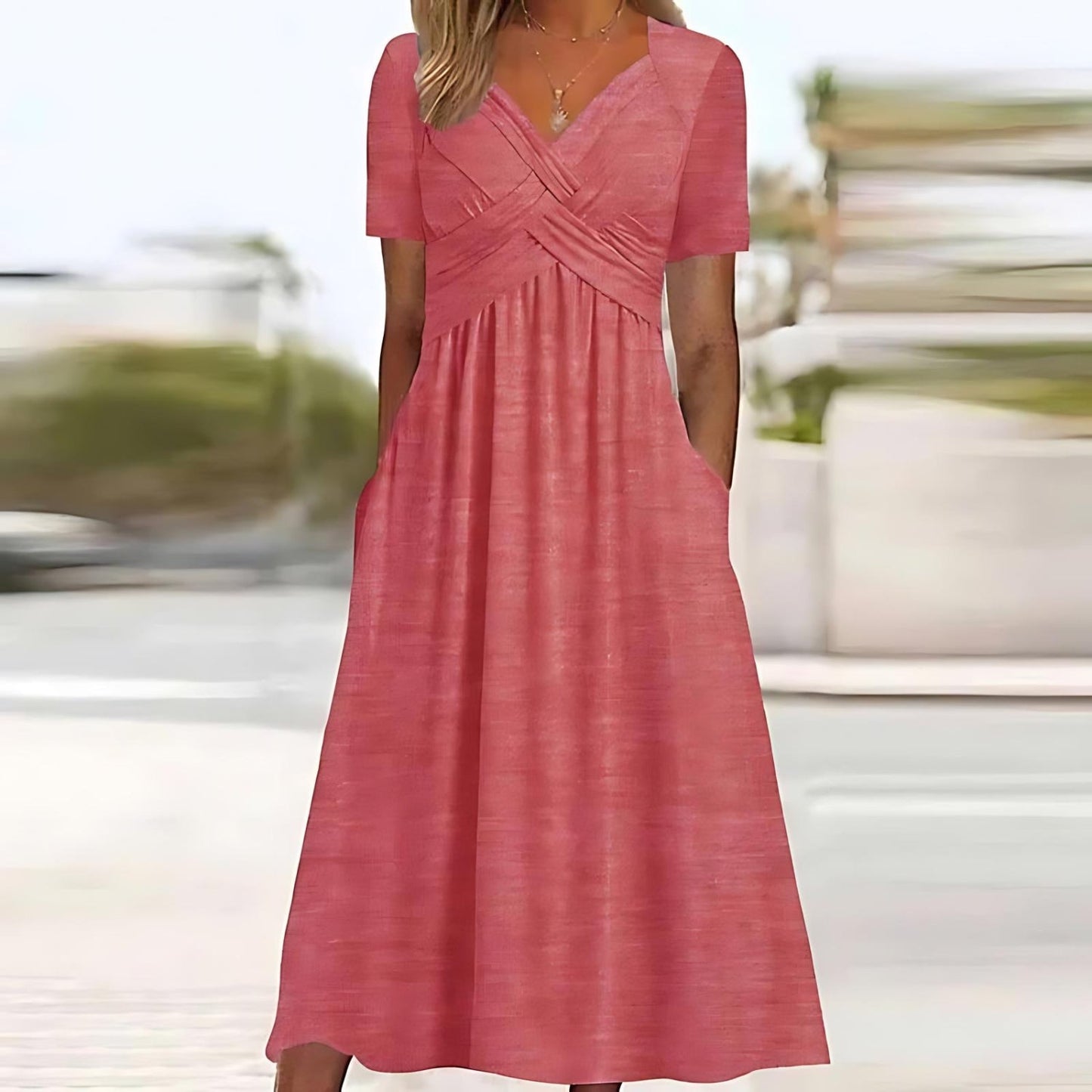Maxi Jurk voor Vrouw Modern Mode Design