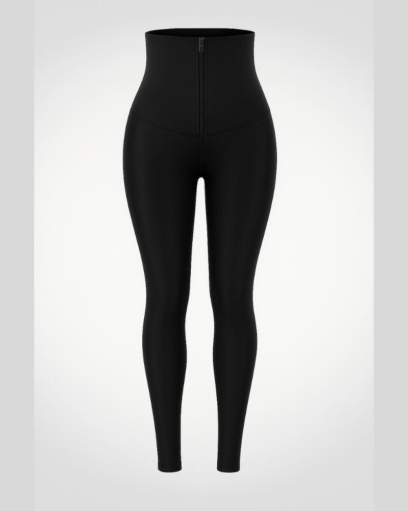 Dames Sportlegging High Waist Neopreen Buikband - StudioMarella