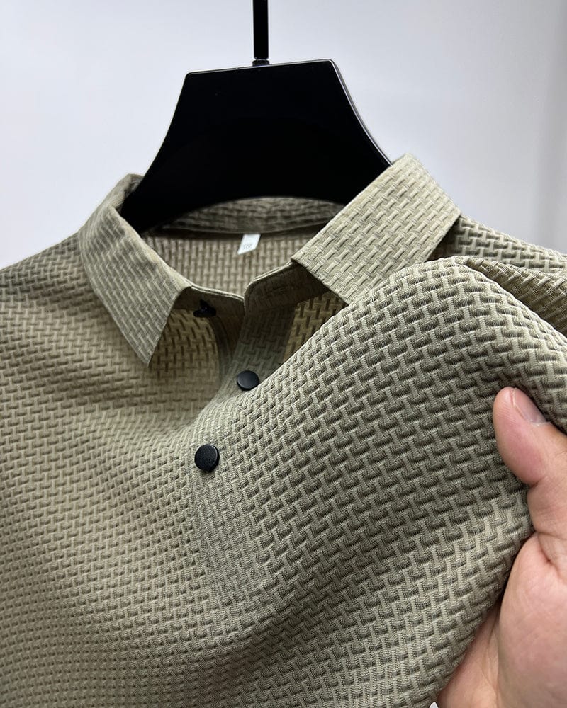 Variant image for T Shirt Uomo - Maglietta Elegante con Stampa Classica-13