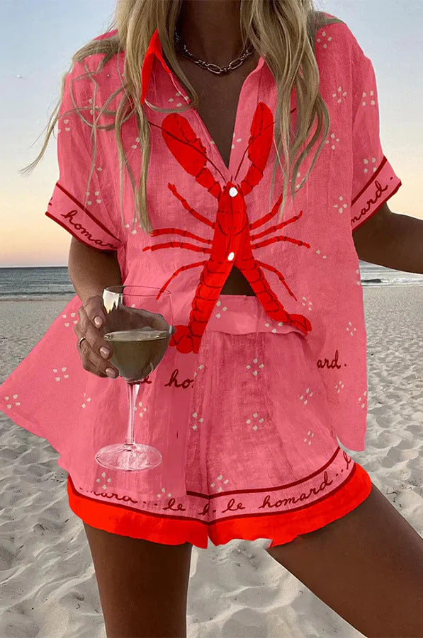 Dames Zomerset Top en Shorts Set Lichtgewicht Comfortabel