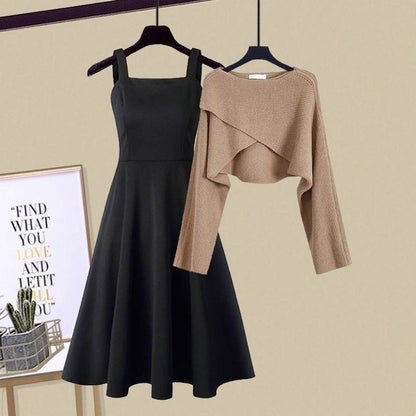 Dames Jurk met Topcombinatie Comfortabele Pasvorm