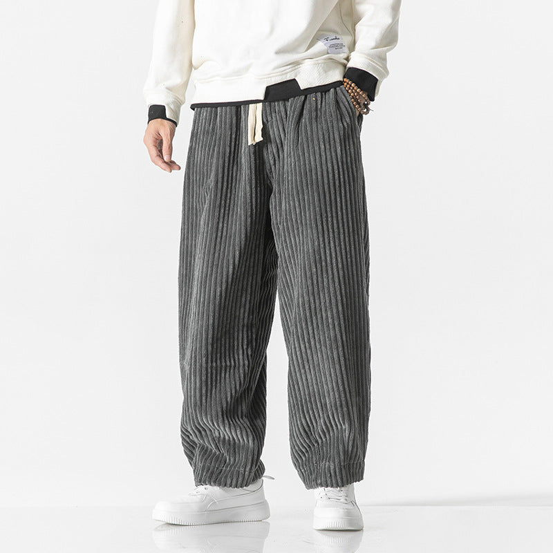 Elegante Corduroy Broek Zacht Comfortabel Katoen