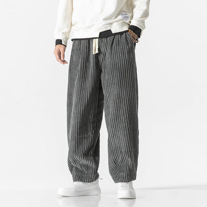 Elegante Corduroy Broek Zacht Comfortabel Katoen