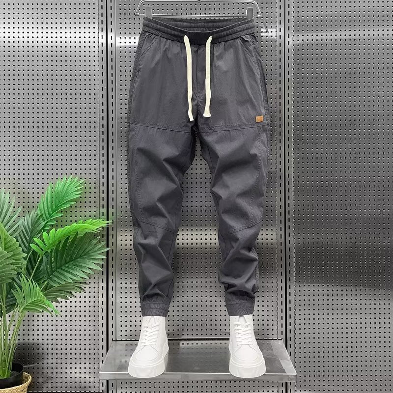 Heren Jogger Broek Retro Japanse Stijl Katoen Comfortabel - StudioMarella