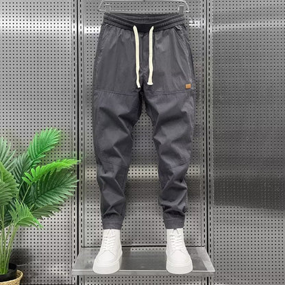 Heren Jogger Broek Retro Japanse Stijl Katoen Comfortabel - StudioMarella