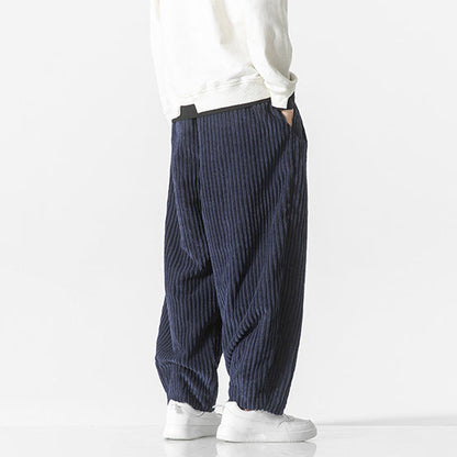 Elegante Corduroy Broek Zacht Comfortabel Katoen