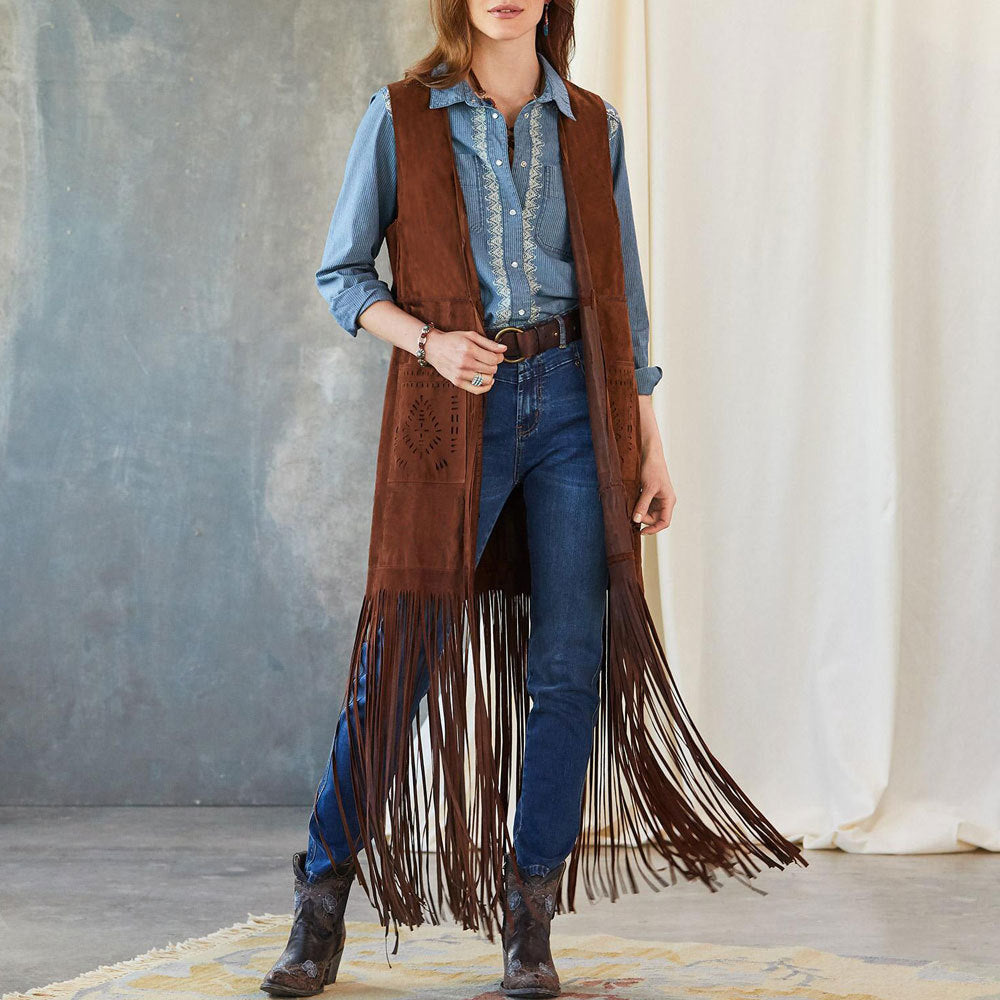 Dames Gilet Lang Model - StudioMarella