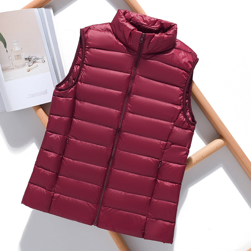 Dames Puffer Bodywarmer Lichtgewicht voor Lente en Herfst
