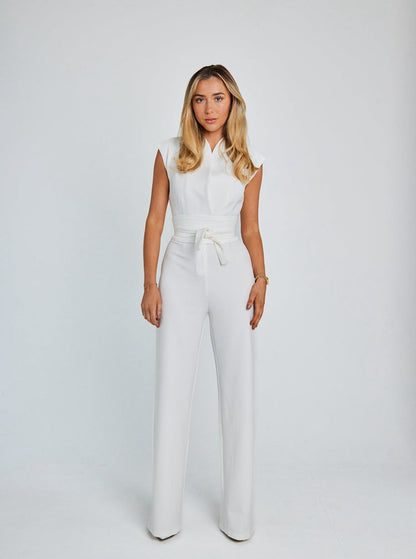 Dames Jumpsuit Zwart Elegante Avondkleding