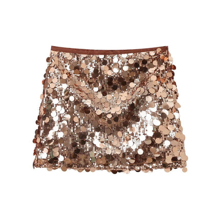 Glitter Rok met Pailletten voor Feestelijke Avondjurk