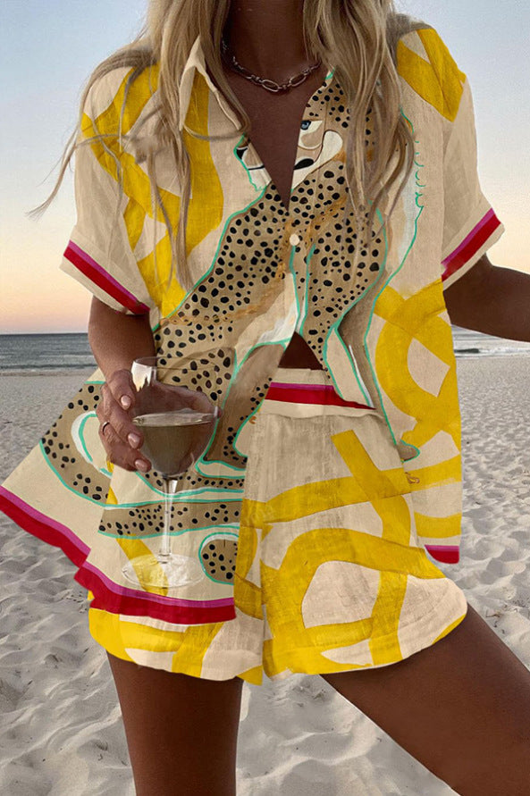Dames Zomerset Top en Shorts Set Zomerse Kleding