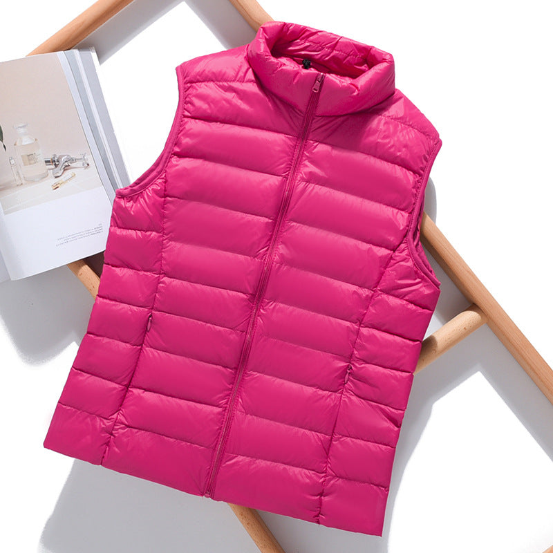 Dames Puffer Bodywarmer Lichtgewicht voor Lente en Herfst
