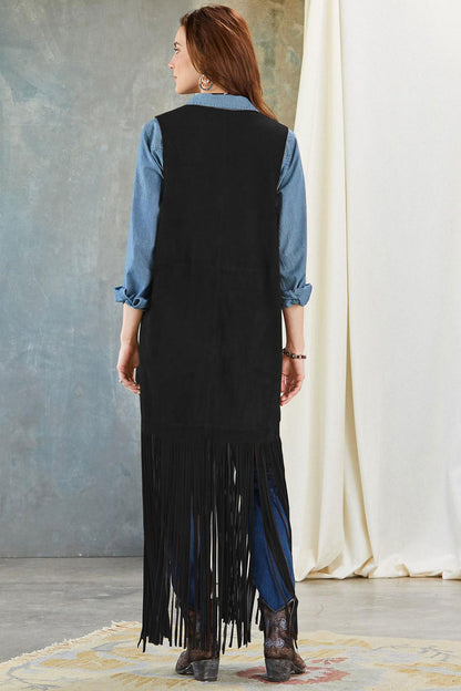 Dames Gilet Lang Model