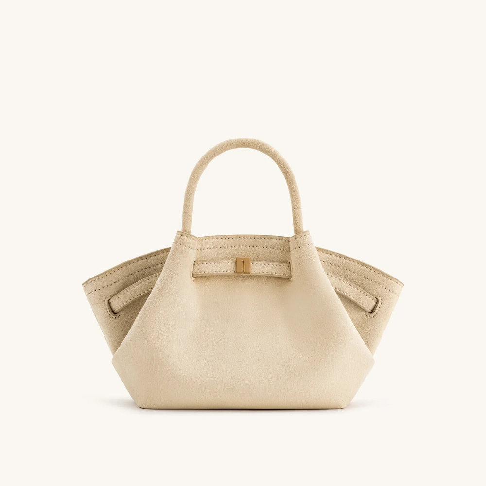 Vegan Suède Handtas Mini - Elegant en Compact