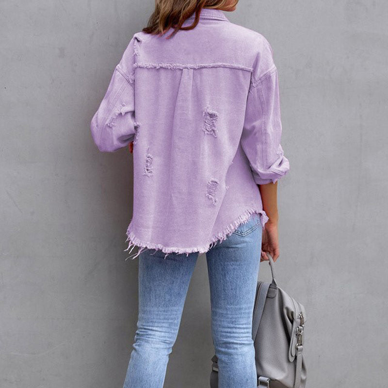 Vintage Leren Jas voor Dames