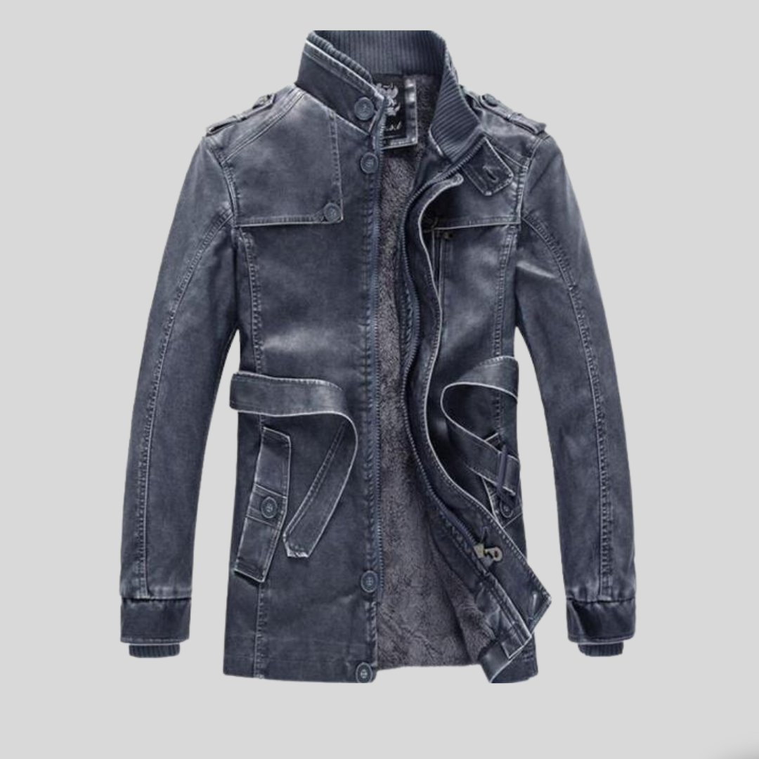 Herenjas Steampunk Vintage Gothic Formal Lange Jas met Capuchon