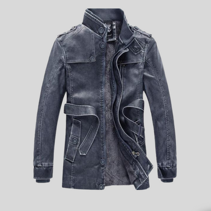 Herenjas Steampunk Vintage Gothic Formal Lange Jas met Capuchon